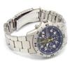Seiko Men's Watch Chronograph with Military Style Strap Navy X Yellow Regular Distribution Product SND379P [Parallel Import]