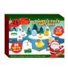 24 Days/set Squeeze Toys Christmas Countdown Advent Calendar Toy for Kid 2024 New Year Children Xmas Gift Stress Relief Toy Kit