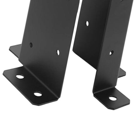 4 stk Stolpebraketter Rustsikre Høy Holdbarhet Justerbare DIY Kraftige Tregjerde Dekk Tøffe Stolpefotbraketter