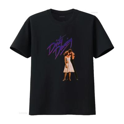 Dirty Dancing Movie Print T Shirt for Cult Fans Stylish and Comfortable Vintage Washed Top For Everyday Wear Versatile Unisex