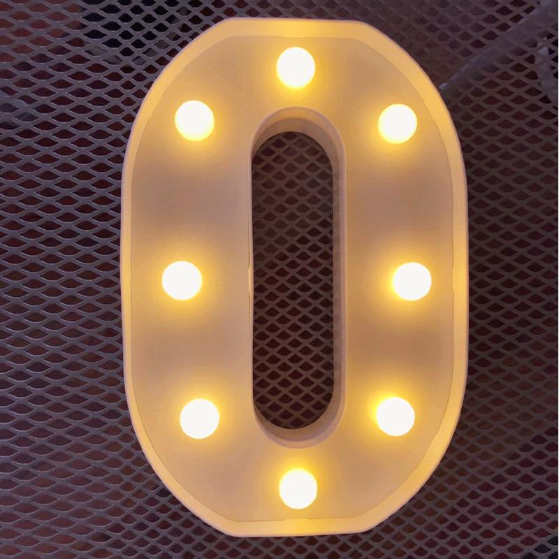 Popular 26-Letter Alphabet, Number & Symbol Lights for Events & Decor