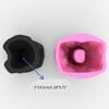 Jar Resin Molds Pleated Pocket Shaped Silicone Vase Moulds Elegant Storage Bottle Mold Container Mould for DIY Flowerpot