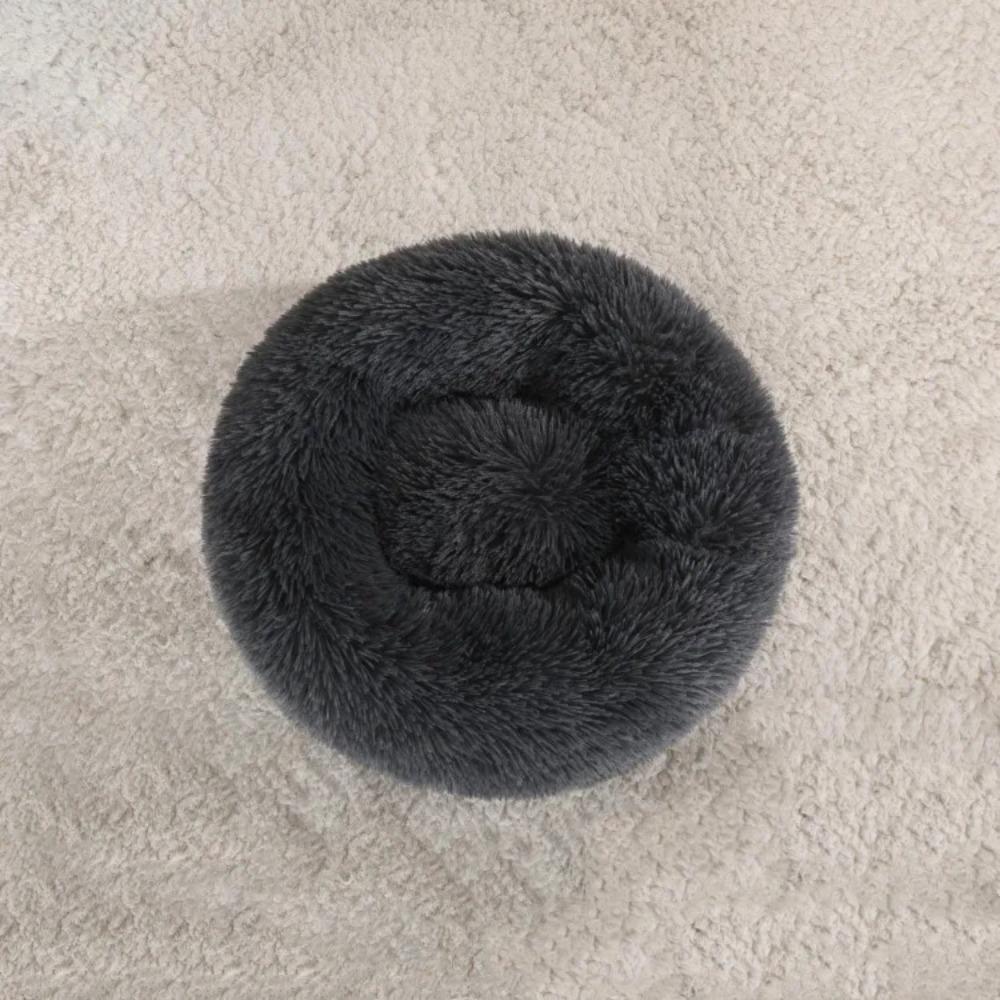 Creative Plush Warm and Breathable Circular Dog Bed Cat Bed Pet Bed Winter Thick and Comfortable Dog Bed Dog Mat Pet Supplies