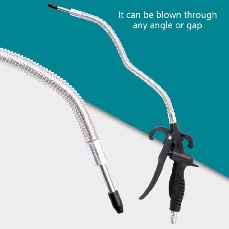 Industrial Strength Dust Removal Guns Pneumatic Air Dusters With Flexible 360 Hose Pressure Resistant PU Tube Design