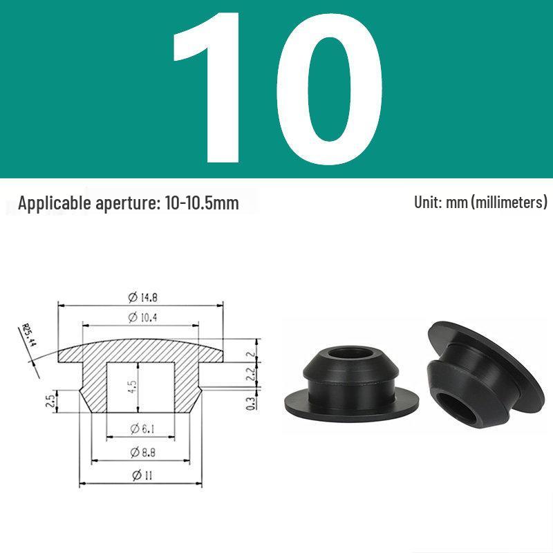 High-Temp Resistant Silicone Rubber Stopper with Card Slot Sealing Cap