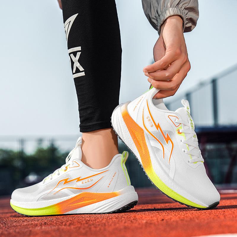 Summer couple shoes running shoes popcorn sports carbon board running shoes non-slip and breathable
