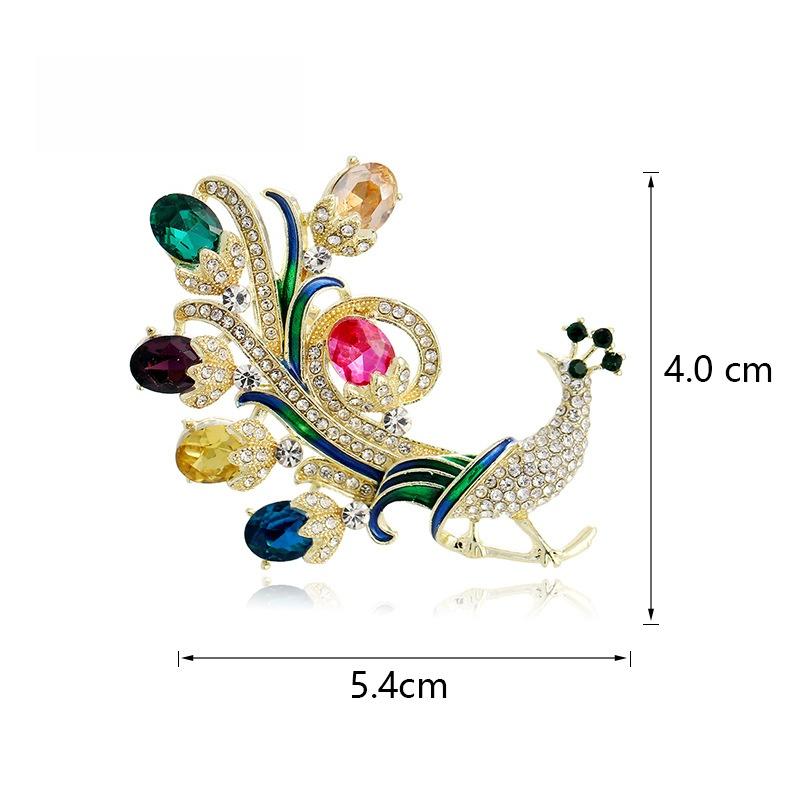 1Pcs Trendy Animal Insect Lapel Pin Elegant Crystal Enamel Butterfly Brooch For Men'S Suit Fashion Clothing Accessory Jewelry
