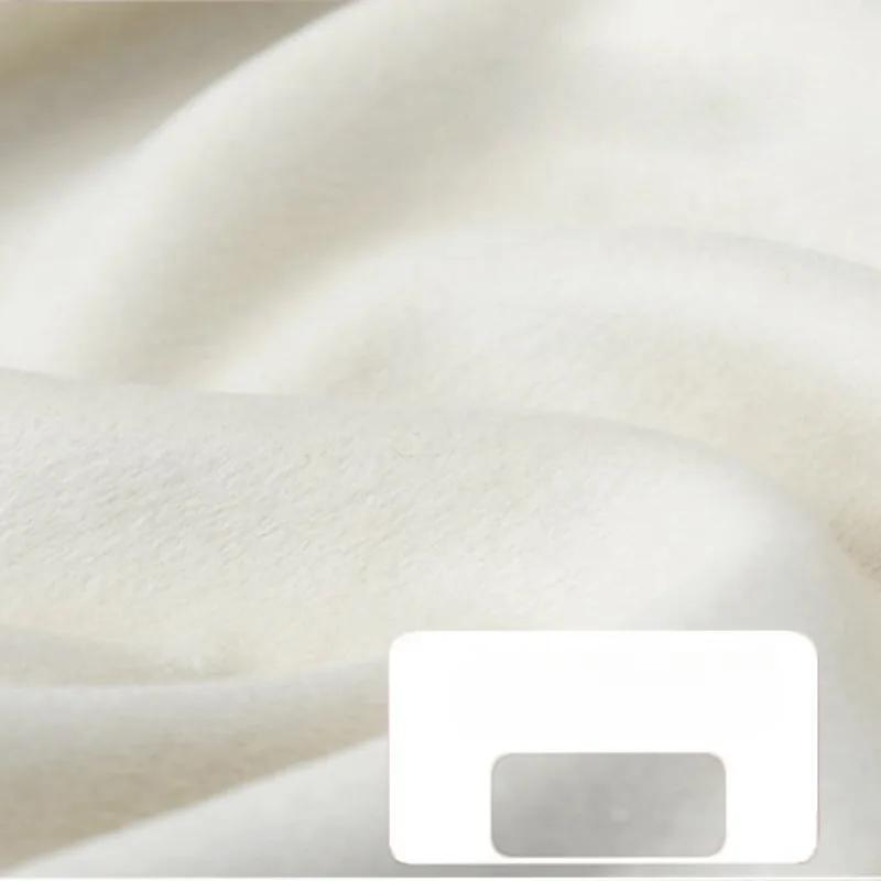 2025 Autumn and Winter New All-Australian Wool Single-sided Cashmere Fabric High-end Custom Short Wool Coat Wool Fabric
