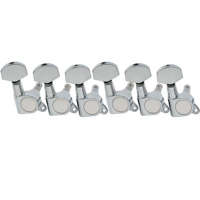 Musiclily Pro Electric Guitar Tuners for Chrome 6-in-line Stratocaster/Telecaster Guitars, Finish.