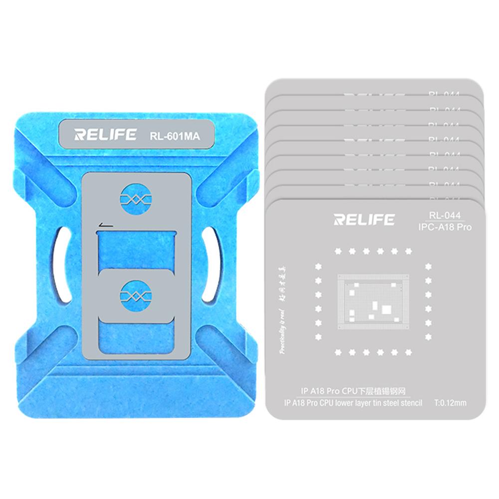 RELIFE RL-601MA CPU Reballing Stencil Platform for iPhone A8 A