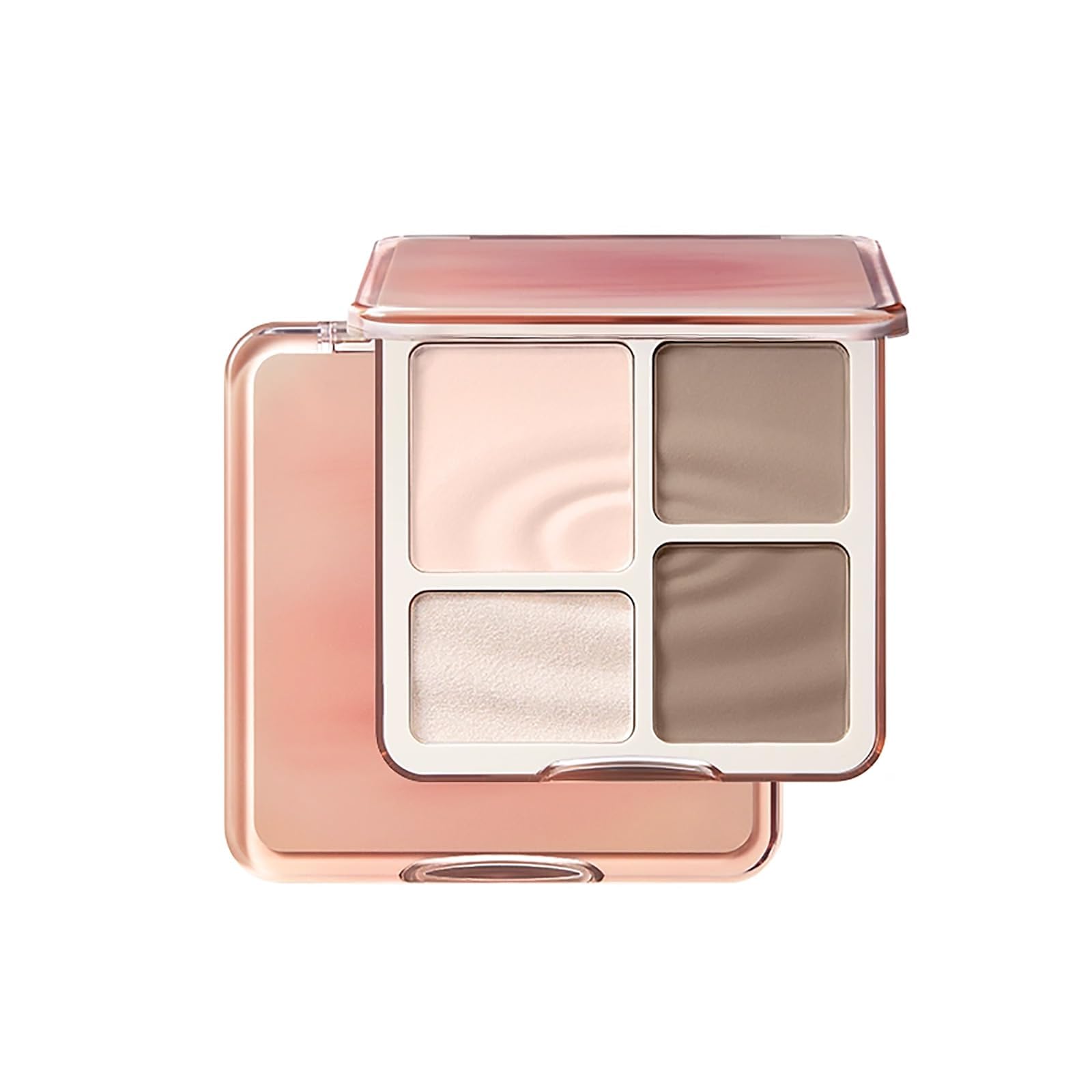 Contouring Master Palette: Shading, Matte Highlight, Highlight Powder, Nose Shadow, Shading - 4-Color Palette - Chinese Cosmetics - Creates a