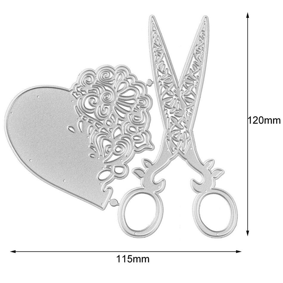 Hollow Frame Background Dies Metal Cutting Dies Frame Scrapbooking Card Album Embossing Crafts Die