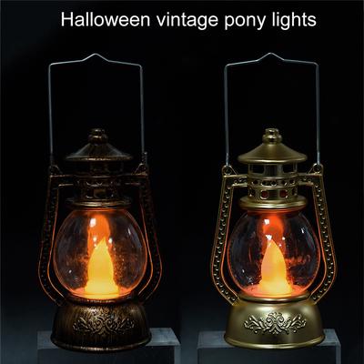 Halloween-Ornament, kleine Öllampe, zum Aufhängen, Retro-Lichter, Feiertagsparty