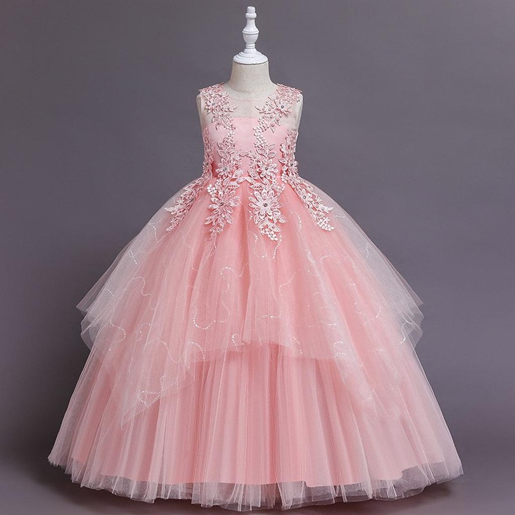 Girls Princess Gown Performance