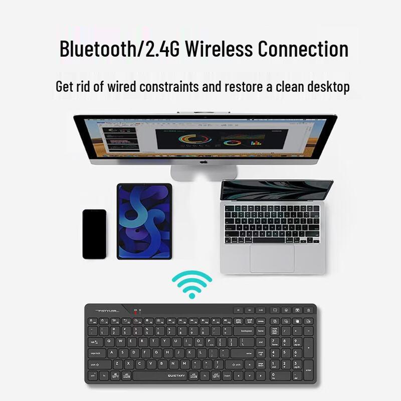 A4TECH FBK27C Dual-Mode Wireless Keyboard