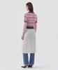 CUTZ Linen Crochet Layered Wrap Skirt