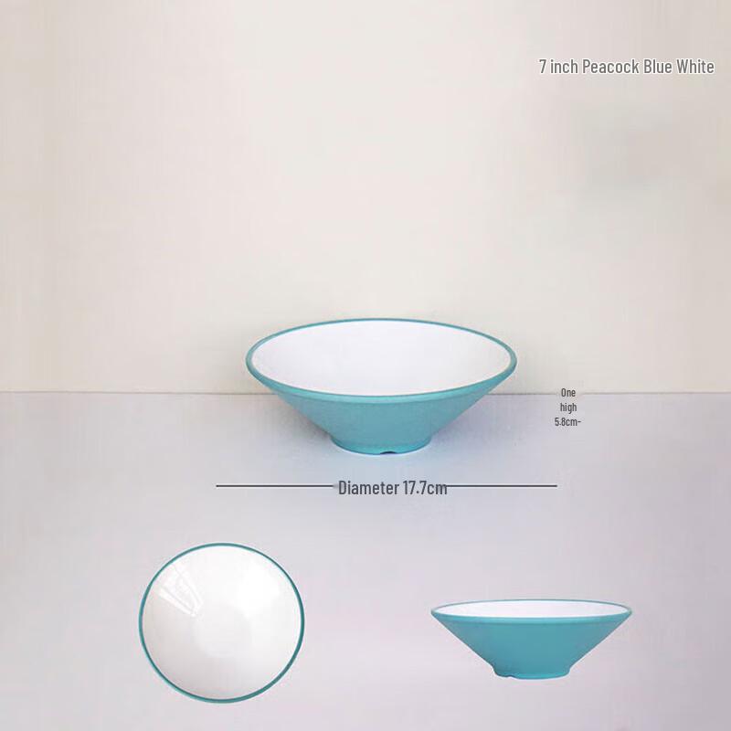 Kangfutao A5 Melamine Two-Color Noodle Bowl
