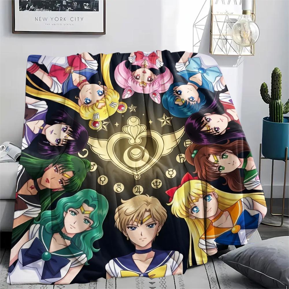 Sailor Moon Magical Girl Blanket, Sailor Moon Fan Soft Throw, Perfect Gift.chl