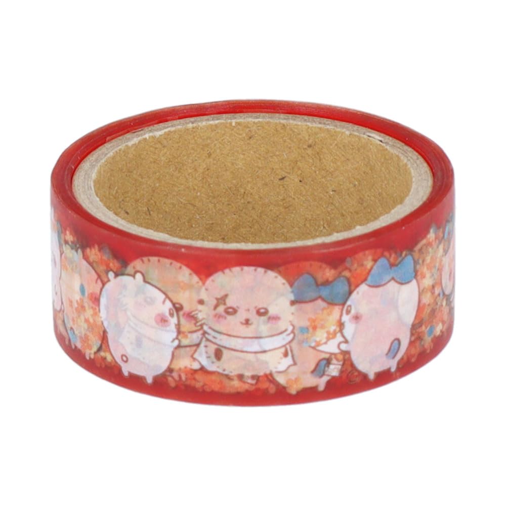 Sunstar Stationery Chiikawa Clear S2274493 Tape, Orange,