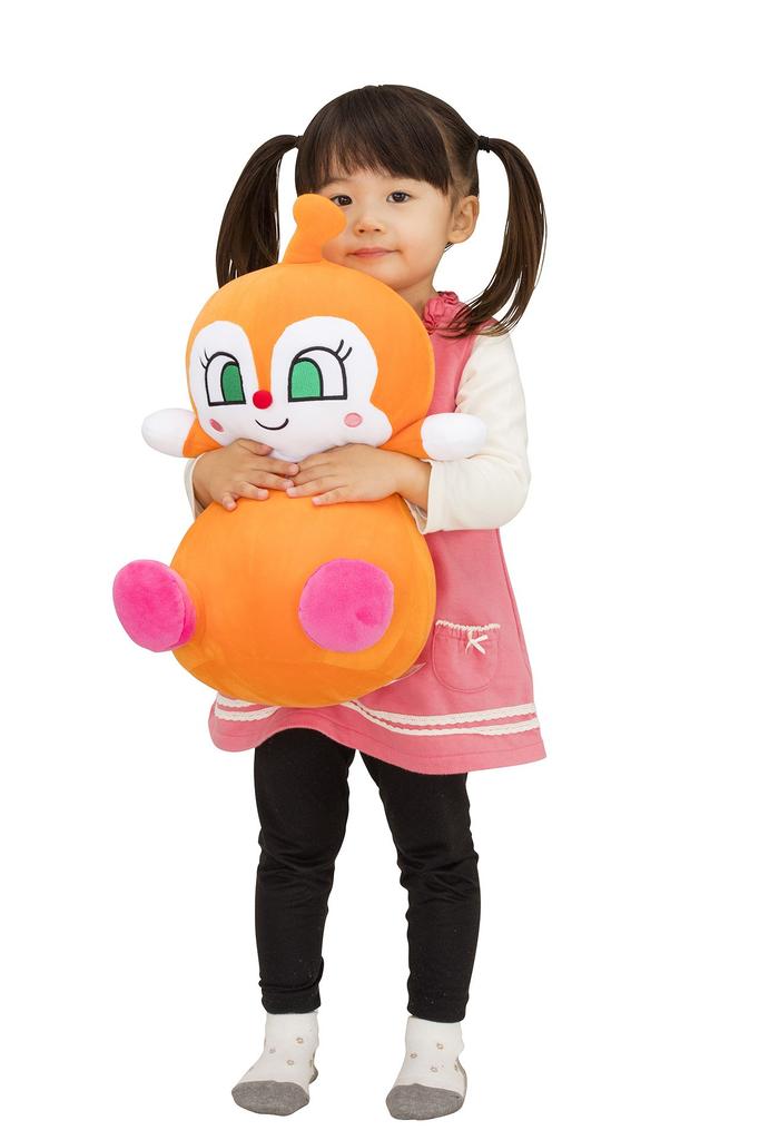 SEGA FAVE Anpanman Mochifuwa Marshmallow Plush Toy Dokin-chan