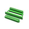 Solderless Push in Terminals with Flange Fixed Panel 5.08Mm Spacing Terminals Block Connector for Electrical Connection