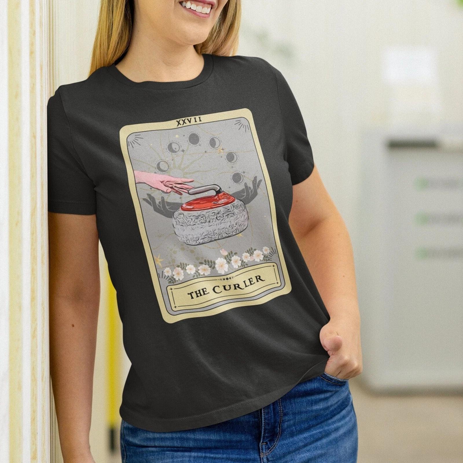 The Curler Tarot Card Shirt XL