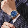 POEDAGAR Luxury Man Clock Waterproof Luminous Week Date Fashion Men's Wristwatch Stainless Steel Business Quartz Watches For Men