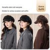 JIUMU Women's Pure Wool Autumn/Winter Newsboy Hat