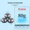 Anti-Snag Hollow Aluminum Casting Sinker