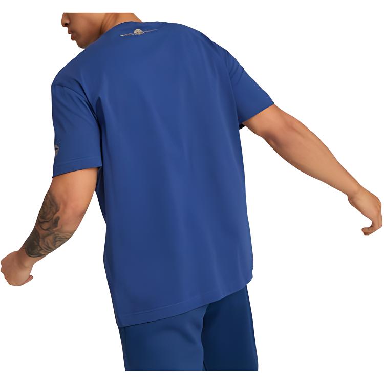 PUMA MCFC CNY T Shirt Men's Blue 772349-23