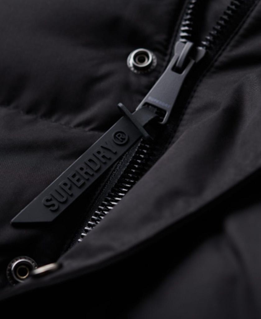 Superdry Microfibre Sport Puffer Jacket (M5011760A) Gray