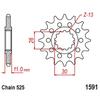 525 Motorcycle Front Sprocket For Yamaha 700 Tenere XTZ690 20-24 FZ-07 FZ07 15-17 YZFR7 22-24 XSR700 MT-10 MT10 2016-2024