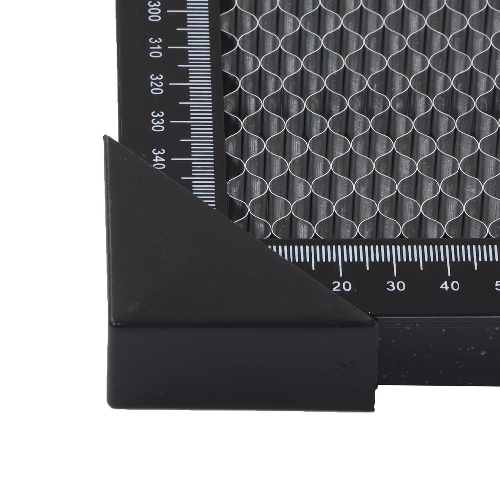 Black Laser Working Table Beehive Panel Robust All Metal Structure Laser Cutting Working Bed Platform