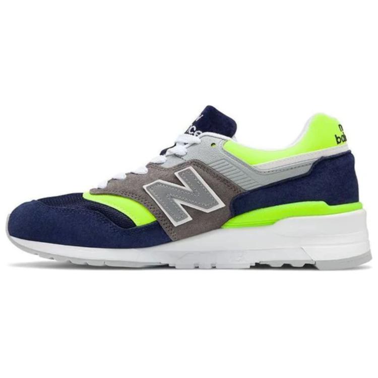 

New Balance 997 Made In Usa Blue Lime 37.5