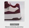 Trendy 2024 Women's White Korean-Style Thick-Soled Casual Shoes for All-Season Wear