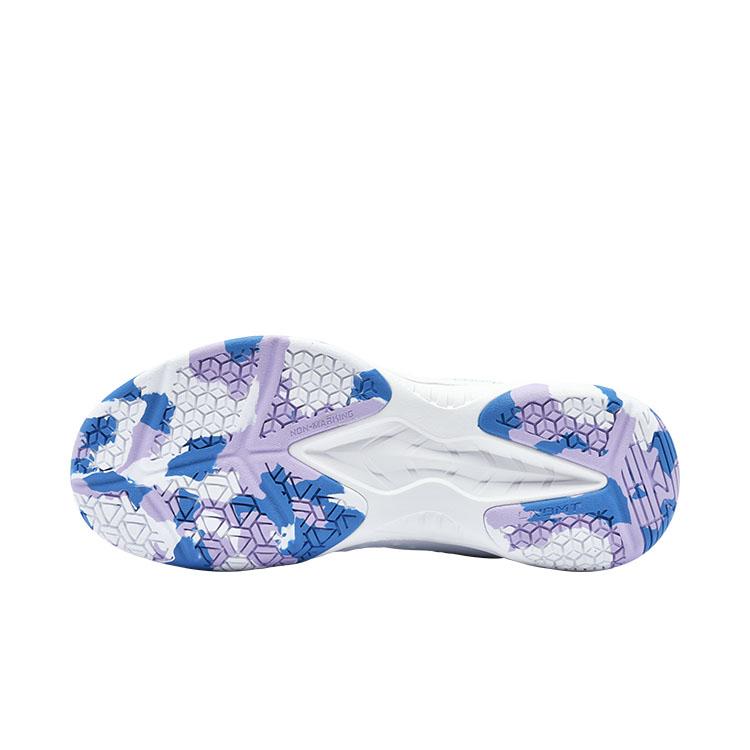 New LINING Badminton Shoes Unisex Low Top White, Blue, Purple