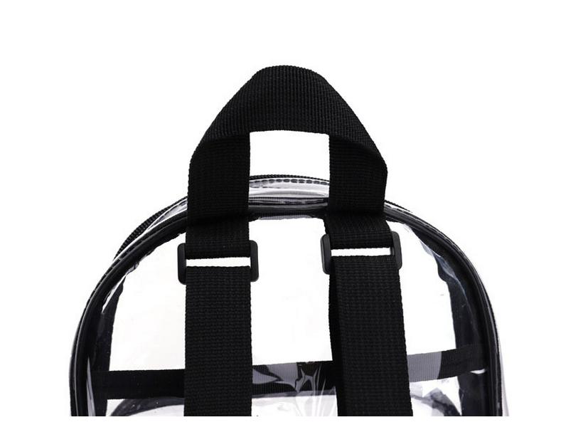 2023 Mini Transparent Jelly PVC Backpack - Waterproof, Summer-Ready Student Bookbag