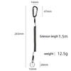 Booms Fishing MRC Magnetic Release Clip Net Holder with Fishing Tool Coiled Lanyard  Fishing Accessories  Fishing Equipment