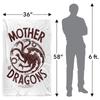 Game of Thrones Mother Of Dragons Soft Touch Blanket
