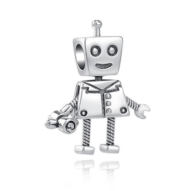 New Original Boys and Girls Red Wine Glass Crown Pendant Bead Fit Pendant Charms Silver 925 Bracelet DIY Women Fashion Jewelry