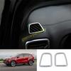 For Kia Sportage 17-2022 Matte Silver Instrument L&R Air Outlet Vent Trim 2PCS