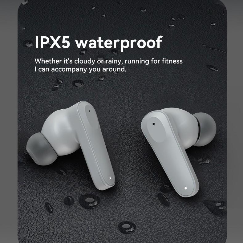 A98 High-definition Stereo Bluetooth Earphones TWS physical noise rectiondu Wireless headphones LED power display  touch control IP5X Waterproof