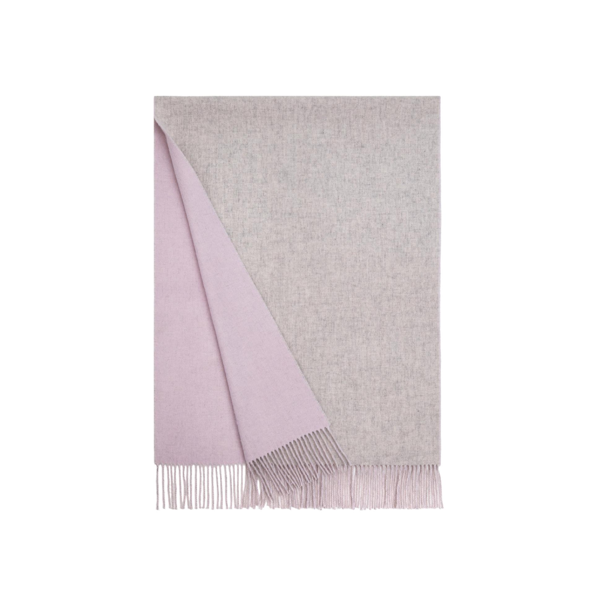 

Премиальный двухцветный шарф-шаль из 100% ягнячьей шерсти для женщин, осенне-зимний корейский стиль 200*70cm with Fringes