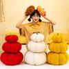 Cute Plush Pumpkin Pillow For Halloween And Home Decoration Soft And Skin-friendly Fabric