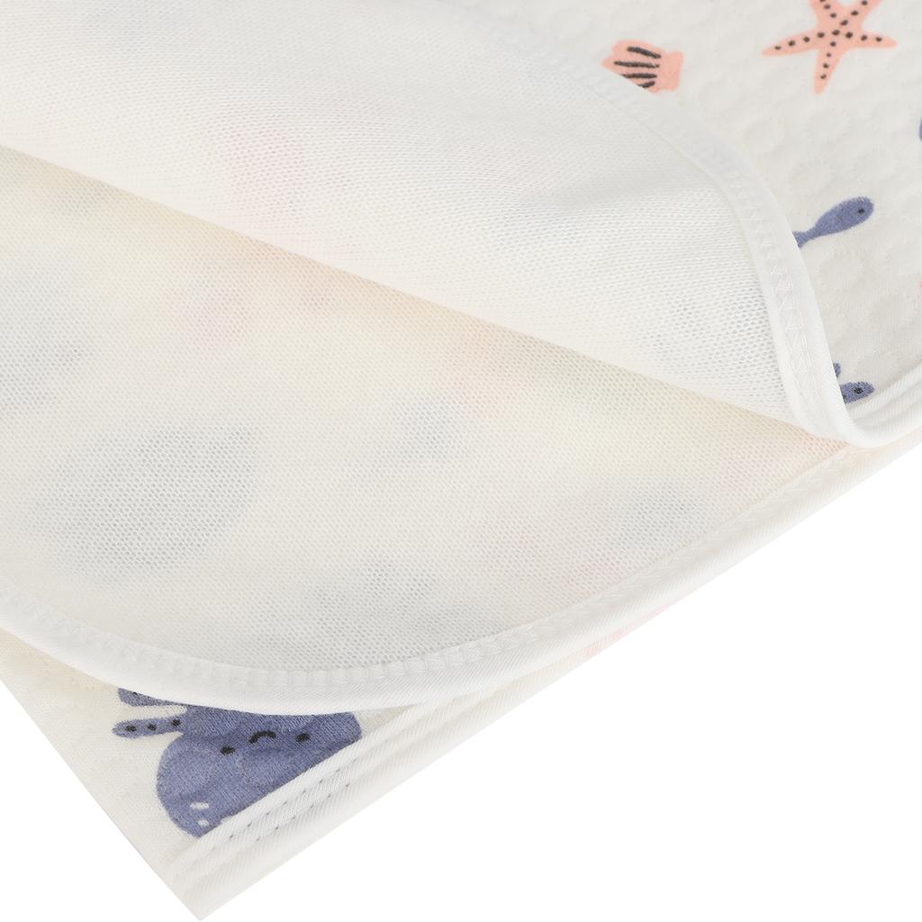 Waterproof Changing Pad Liner Washable Breathable Cotton Diaper Changing Pad 80 0cm