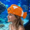 Creative Cartoon Fish Hat Funny Halloween Headgear Fish Head Cover  Role Playing