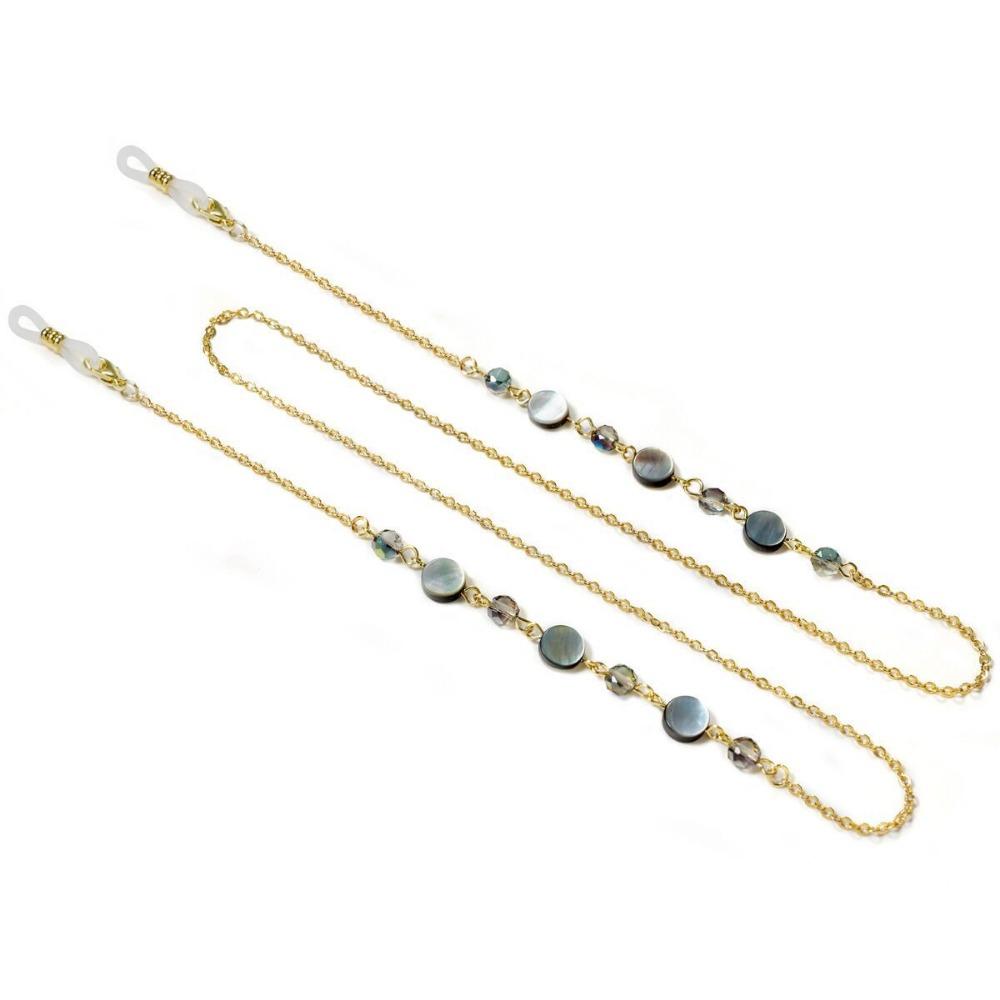 Crystal Eyeglass Chain Strap Stainless Steel Mask Chain Sunglasses Accessories Around Neck