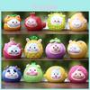 Chinese Zodiac Fruit Series Resin Figures For Kids And Collectors With Creative Micro Landscape Display