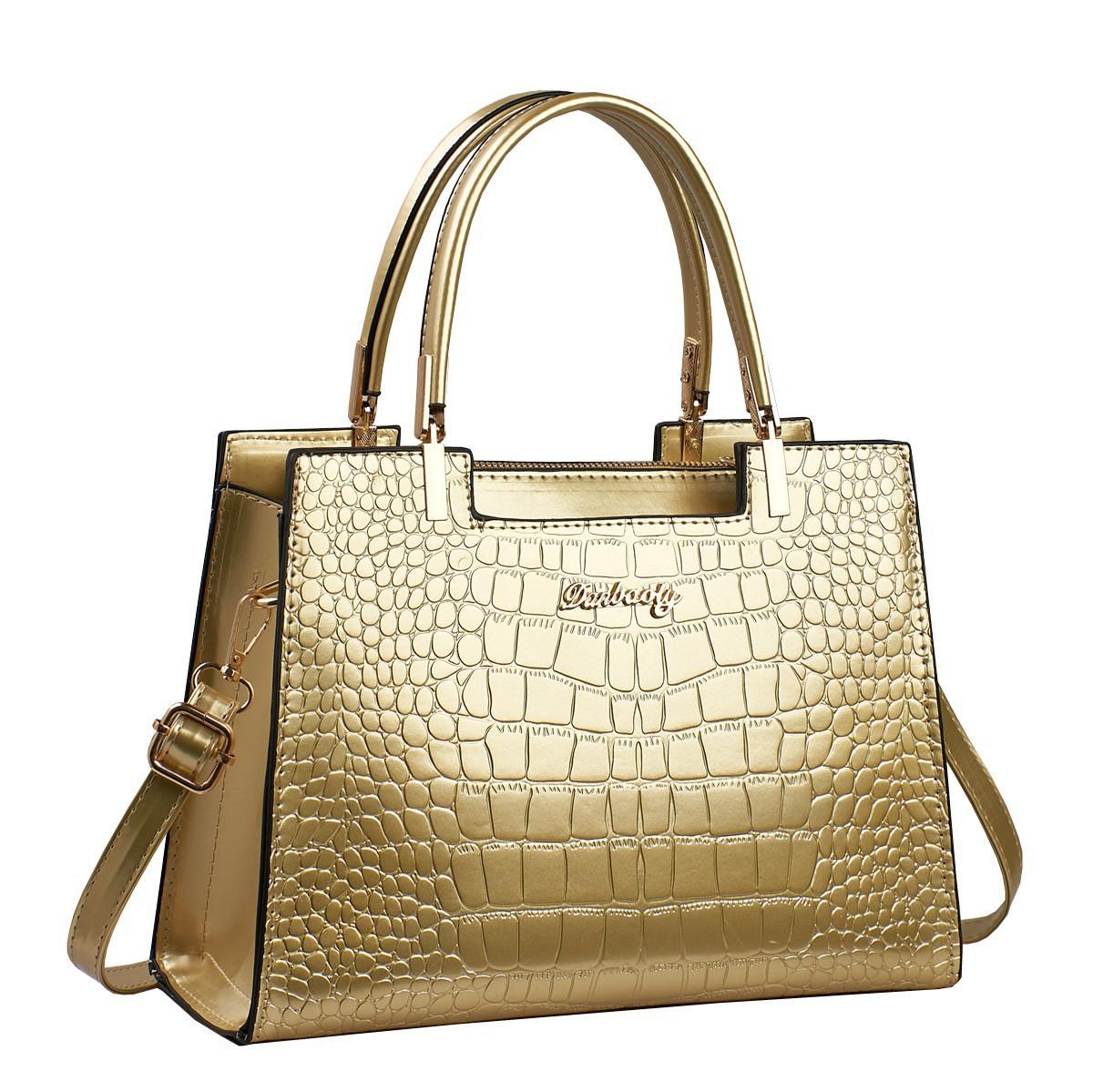 

Women s Bag New Versatile High-end Feel Women s Atmospheric Bag Mom Style Single Shoulder Handbag золотий