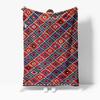 Koc Boho Kilim Wzór Plemienny bez ramki Rzut na Sofę Łóżko Pokrowiec do Wystroju Salonu Sypialni Prezent